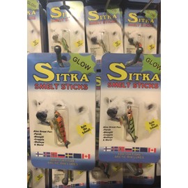 K & E 2-Sitka Smelt Sticks, 8 Colors Available. *NEW