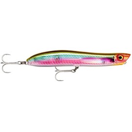 Rapala - Maxrap Walk'n Roll Fishing Lure Construction ABS - Lock Mer & Fresh Water Floating - Surface Swimming Depth - Size 10 cm / 13g - Made in Estonia - Ghost Sandel