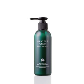 Quattro Botanico Body Cream, Lime & Blackberry Scent, Moisturizing, Botanical Body Treatment, Milk, Pump, For Dry Skin, Sensitive Skin, Men's, Unisex, Additive-free, Aroma, Men, Full Body, Moisturizing Cream, Skin Care, 6.1 fl oz (180 ml)