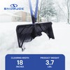Snow Joe Snow Shovel with 18-Inch Blade and Assist Handle,