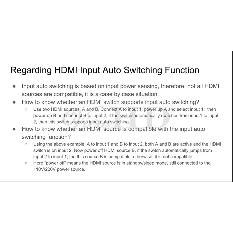 ViewHD UHD HDMI v2.0 3x1 (Three Input to One Output)