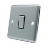 AET CSC1GSWIBS Satin Chrome Classical Black Insert Metal Rocker Switch-10