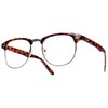 MFAZ Morefaz Ltd Men's Women's Retro Glasses Anti Glare Lens