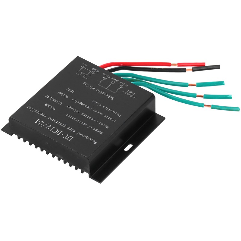 FO5-12/24V 500W Wind Turbine Generator Controller Waterproof Battery Charging Regulator
