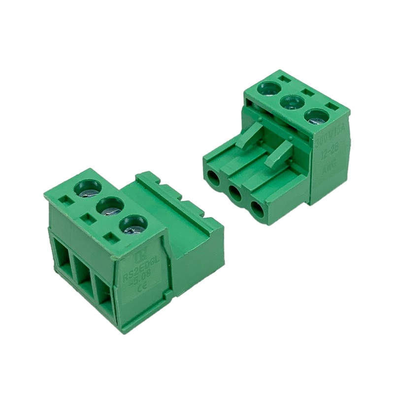 Willwewon Set of 10 3 Pin 2EDGRK 5.08 mm Pitch