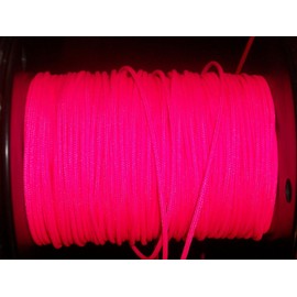 Flo Pink BCY #24 D Loop Rope Release Material 3'