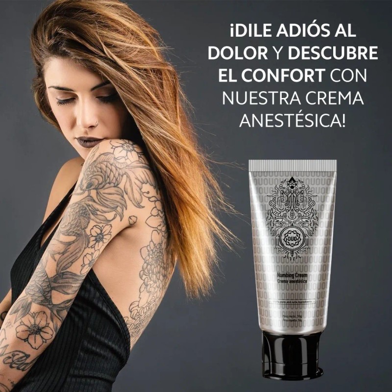 Anestesia Para Tatuar Sin Dolor Ouo 0 Irritación 50 G