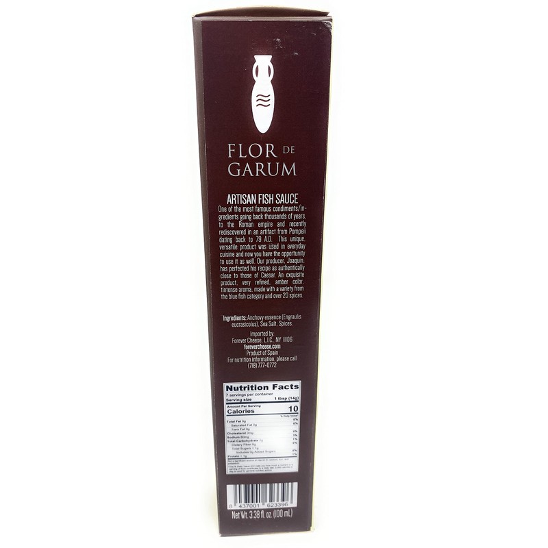 Flor De Garum, Artisan Fish Sauce, 3.38 fl.oz
