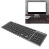 Wireless Keyboard BT3.0 102 Keys Ergonomic Scissor Switch Rechargeable Office