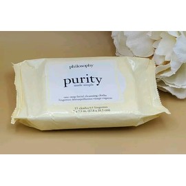 Philosophy  One Step Facial Cleansing Cloths 15 Cloths/15 Lingettes 7x7.3 In