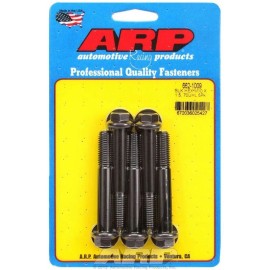 ARP 662-1009 Bolts, M10 x 1.5 Hex, Chromoly, Black, RH Thread, Set of 5
