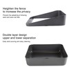 Sfozstra Cats Litter Box Low: Open Sifting Design -Tracking Space