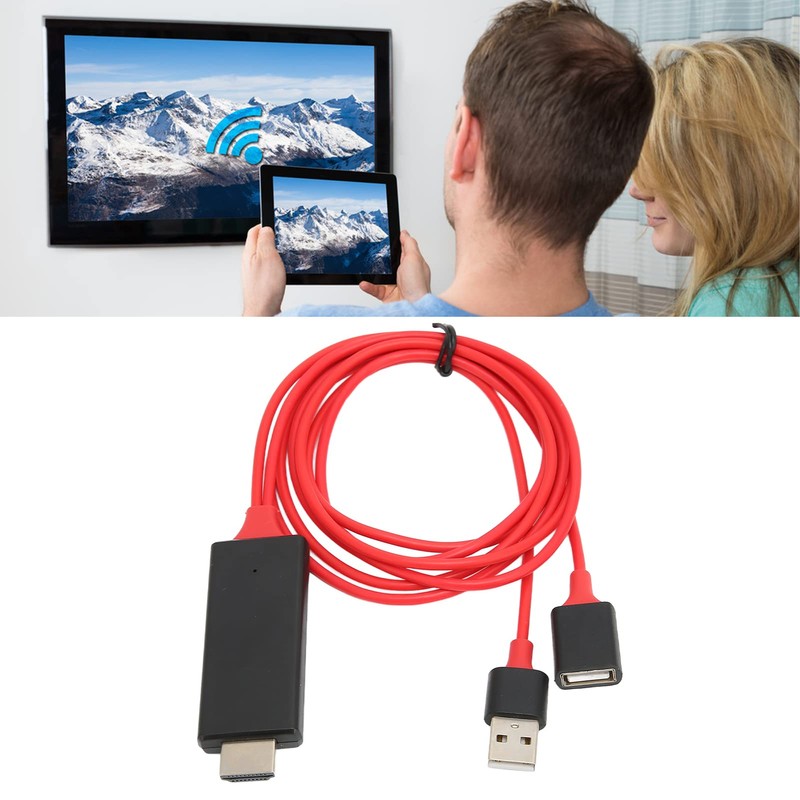 Jiawu Full HD 1080P HDTV Cable Adapter for TV Monitor,