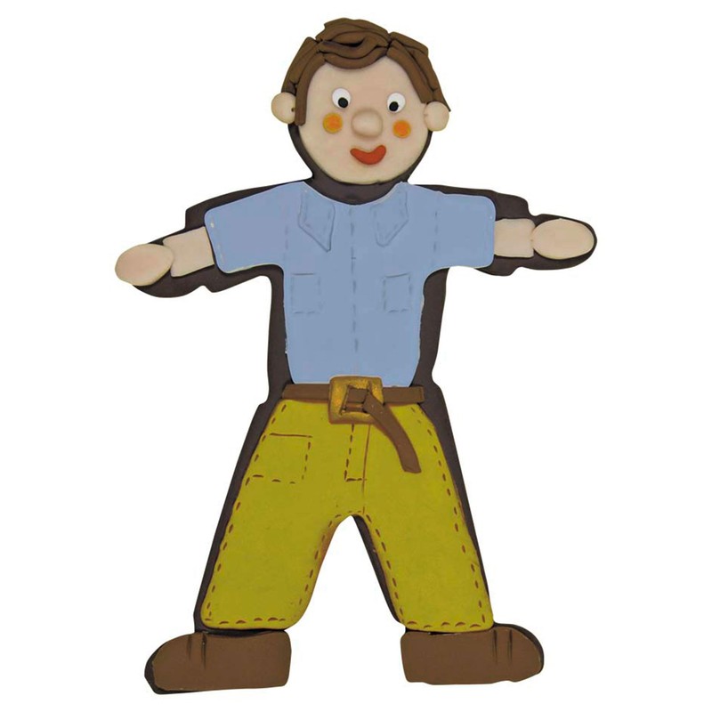 Staedter Artisan Boy Cookie Cutter, Stainless Steel