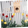 IWOWHERO Bird Feeder for Wild Birds Garden Decor Breeding Box