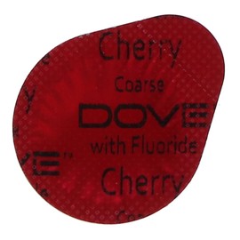 HSB 102014, Dental Prophy Paste Cups Cherry Flavor, Coarse Grit – Gluten-Free, Low-Splatter, Stain-Removing Formula for Teeth Cleaning & Polishing, 200/Bx