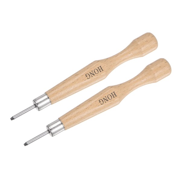 uxcell Wood Carving Knife Tools Chisels, 1.5mm 50# Carbon Steel