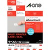 A-One 31270 Label Stickers, Removable, Round Corners, 120 Sides, 10