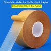 Qujianwei Double Sided Carpet Tape Heavy Duty,2 inch x 21.9