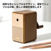 deli Pencil Sharpener, Silent, Adjustable Design, Manual Sharpener, Desk Sharpener,