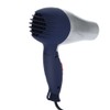 Lightweight Foldable Mini Hair Dryer Portable Adjustable Blow Dryer Silver