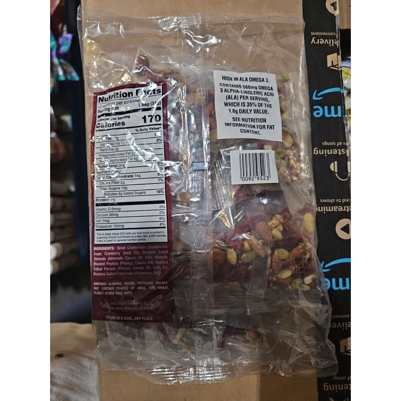 Trader Joe's Omega Trek Mix Just A Handful - Individual