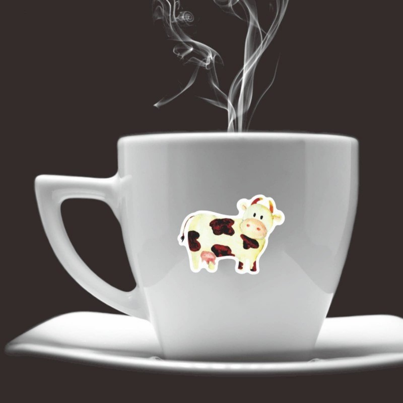 Mistree 50 Children's Farm Stickers Farm Animals Waterproof 5-7 cm