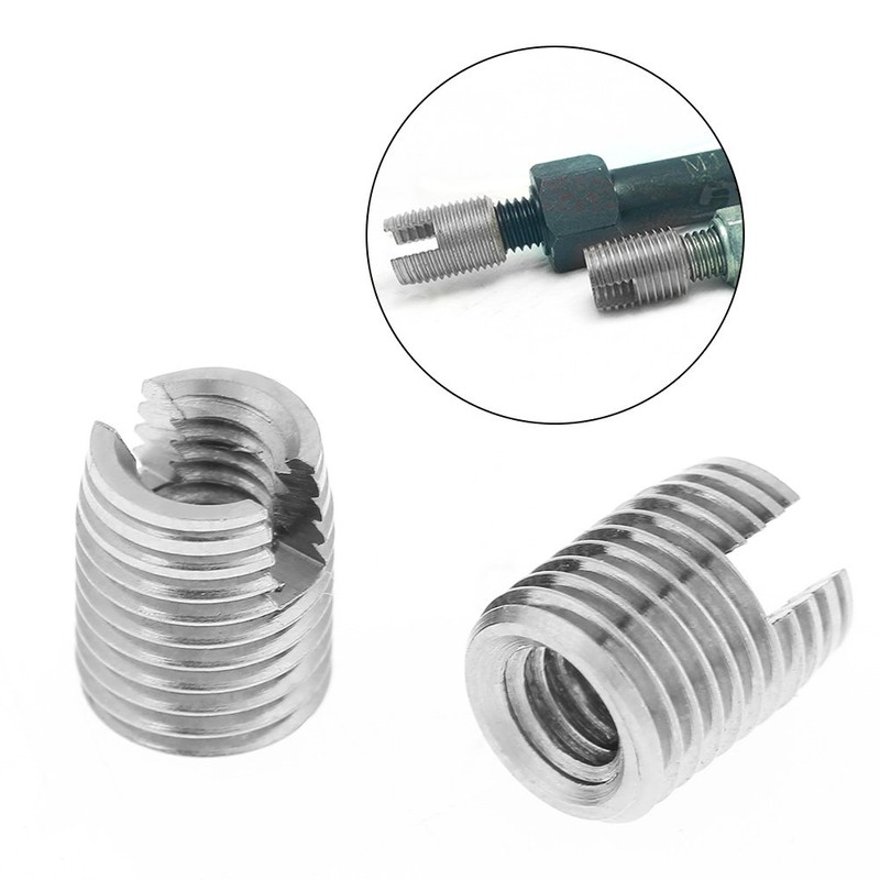 Oumefar 20pcs Self Tapping Thread Insert M4 x 8mm Self
