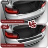 Car Rear Protector Guard Sticker, Universal Rubber Bumper Protector Strip,