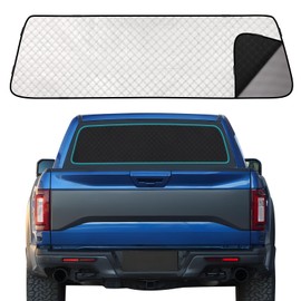 ZATOOTO Rear Windshield Sunshade for F150 2016-2024 Rear Windshield Sunshield Double Layer Design for Sunshade and Privacy Offer Great Visibility Sun Blocker Back Window Sun Shade for F150