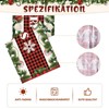 Aitsit Christmas Table Runner, 40 x 180 cm, Washable, Winter