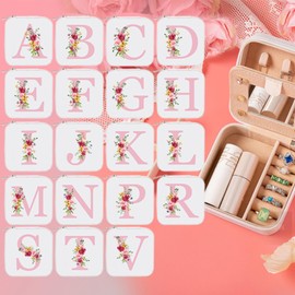 hamatata Small Jewellery Box for Women, Portable Travel Jewellery Box, PU Leather Mini Jewellery Storage for Earrings, Rings, Necklaces, Wedding Birthday Gift for Women Girls, White (L)