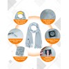 Lionrose Heated Scarf for Women Rechargeable,Men Electric Heating Scarf for