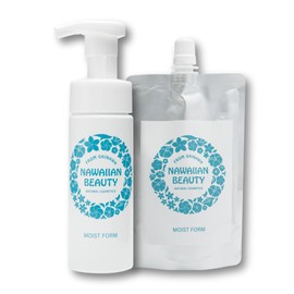 ナワイアン モイストフォーム 泡洗顔セット（ボトル+詰め替え用パウチ）