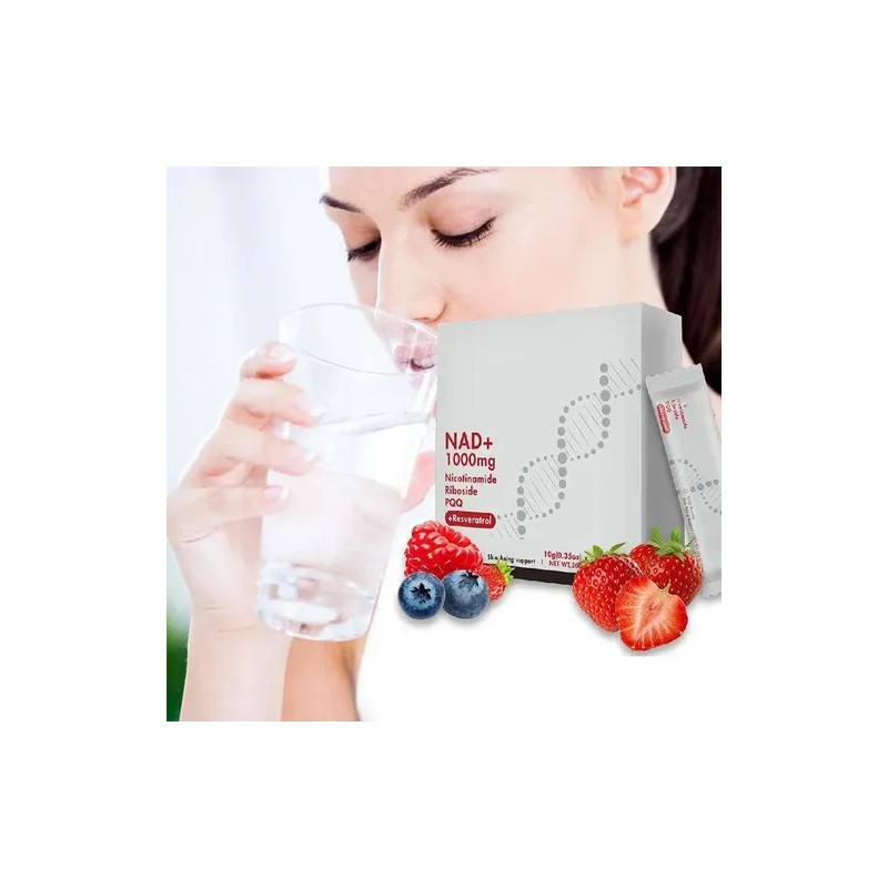 Nad 1000mg Nicotinamida Ribósido Pqq Resveratrol 30pcs