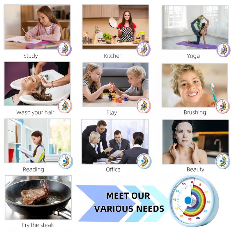 Visual Timer for Kids, 60 Minute Time Timer Kids Timer