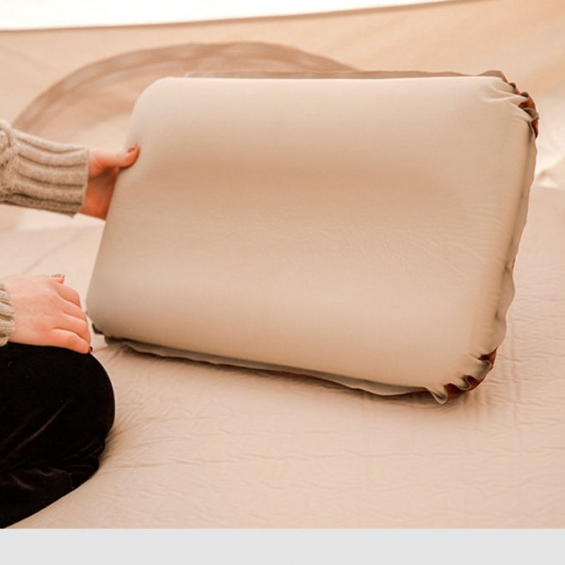 Outdoor 3D Inflatable Camping Travel Pillow Portable Automatic Inflatable Pillow