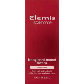 ELEMIS Frangipani Monoi Body Oil | Luxurious, Ultra-Hydrating Body Oil Deeply Nourishes, Conditions, and Softens Hair, Skin, and Nails | 100 mL