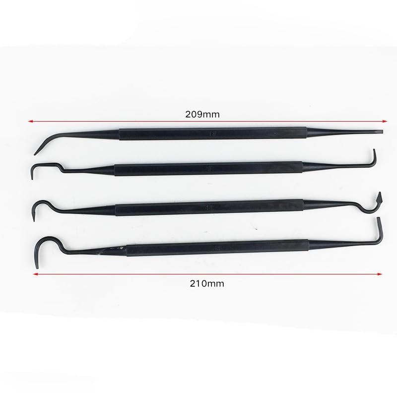 INF Cleaning Brush Set 4 Hooks and 3 Brushes, 3