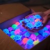25 Figuras De Tortuga 3d Fluorescentes Para Decoración Y Diy