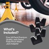 Pinch Weld Jack Adapter - Universal Jack Stand Pads -