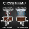 Precision Shower Screen 54mm, 200μm Espresso Screen for Even Extraction,compatible