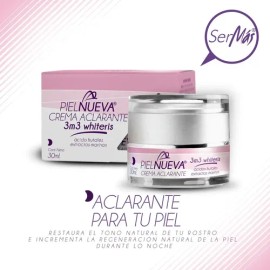 Crema Aclarante Restaura El Tono Natural De Tu Rostro.