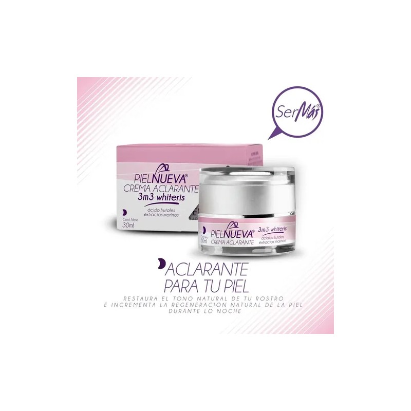 Crema Aclarante Restaura El Tono Natural De Tu Rostro.