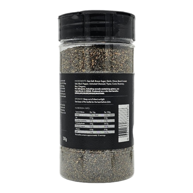Firefly BBQ Black Magic Charcoal Beef Rub - Elevate Your