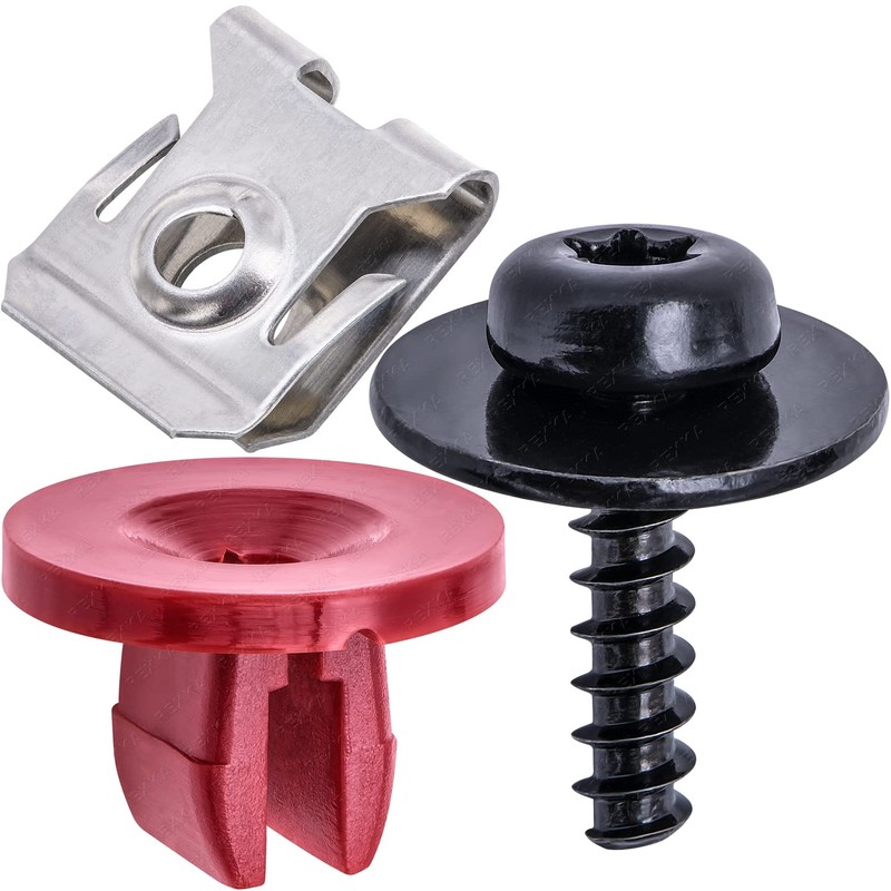 Rexka 15 Sets T30 Engine Splash Shield Guard Undertray Cover