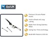 Chrome Cleat Hooks for Roman Blinds, Curtains, Washing Lines -