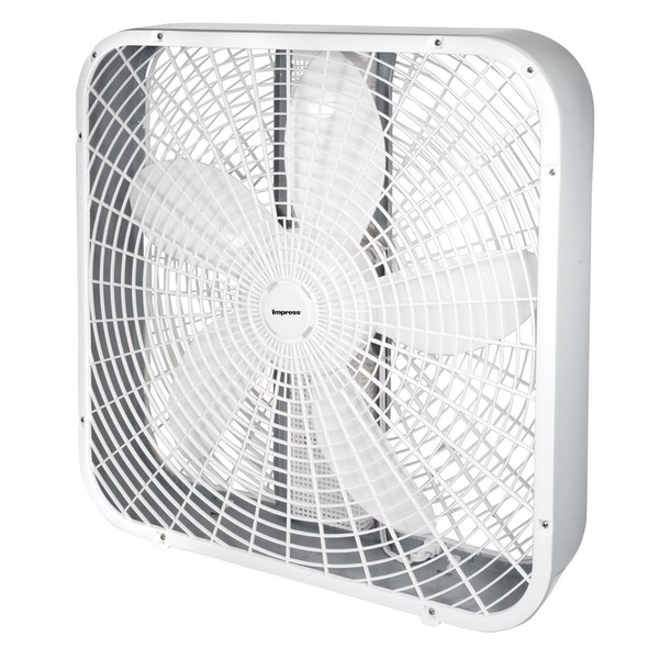 Impress IM-720BX 3-Speed Box Fan, 21 x 5 x 21,
