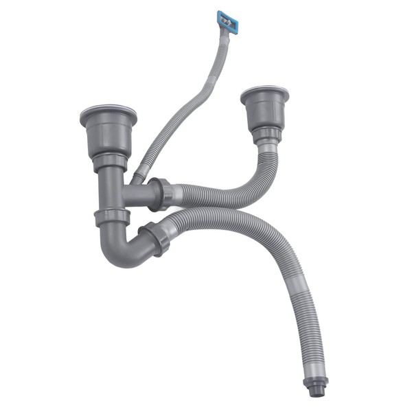 Kitchen Sink Hose Drain Set Quick Drain, Expandable Anti-Odour Drain
