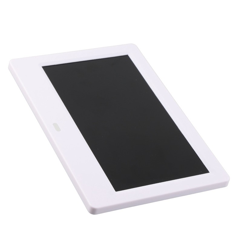 Digital Photo Frame White 7in IPS Screen 1024x600 HD Electronic